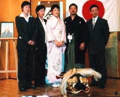 発会式で斉藤仁平先生と