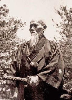合気道創始者(開祖)の植芝盛平翁です